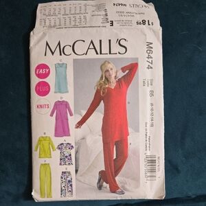 McCall's M6474 Sewing Pattern